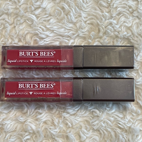 Burt's Bees Other - 2 Piece Bundle Burt’s Bee’s Liquid Lipstick in Flushed Petal 810 Never Opened
